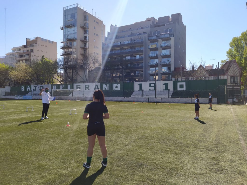 Vuelta a los entrenamientos fútbol femenino